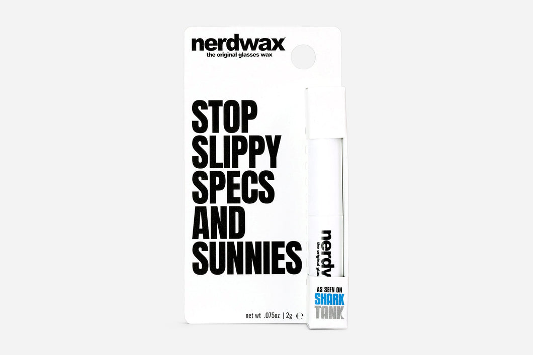 Nerdwax product front facing - Stop Slippy Specs and sunnies